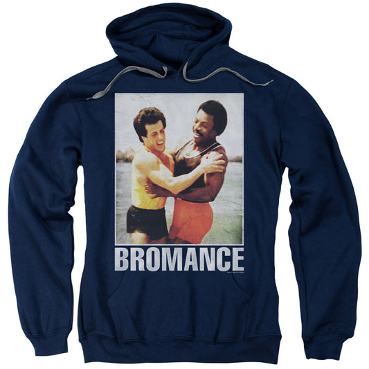 Rocky Bromance Mens Hoodie Navy Officially Licensed
