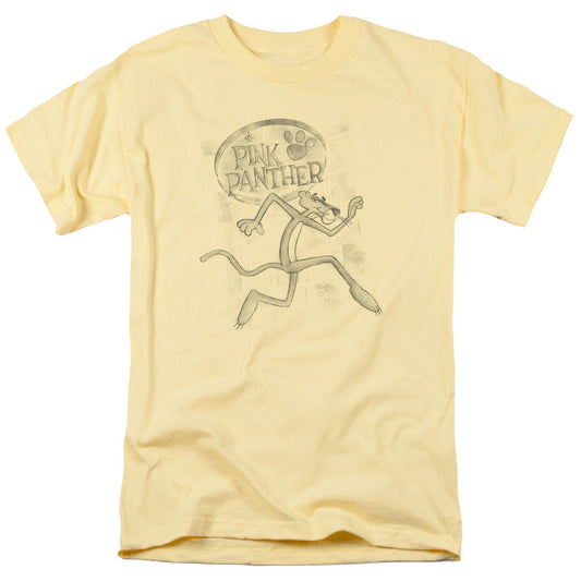 Pink Panther Catch Me Mens T Shirt Banana Officially Licensed