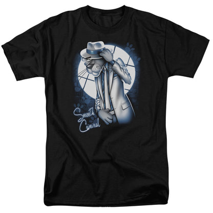 Pink Panther Ooth Criminal Mens T Shirt Black Officially Licensed