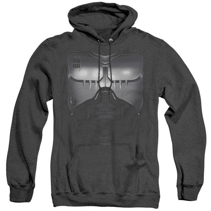 Robocop Robo Armor Mens Heather Hoodie Black Officially Licensed