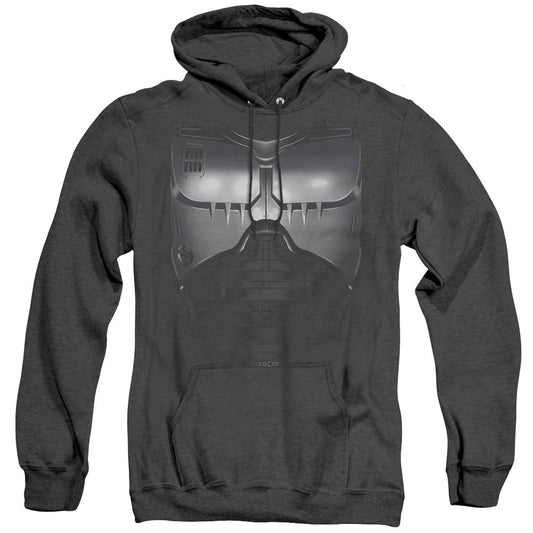 Robocop Robo Armor Mens Heather Hoodie Black Officially Licensed