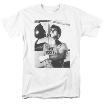 Rocky Square Mens T Shirt White Officially Licensed