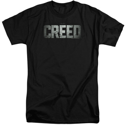 Creed Logo Mens Tall T Shirt Black Officially Licensed
