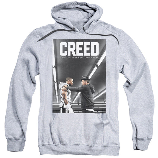 Creed Poster Mens Hoodie Athletic Heather Officially Licensed