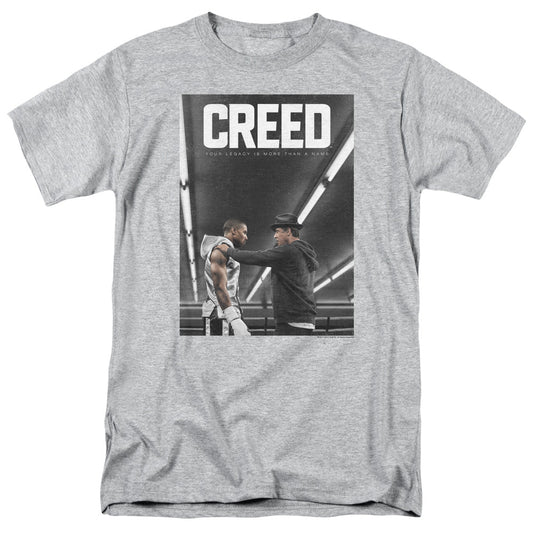 Creed Poster Mens T Shirt Athletic Heather Officially Licensed