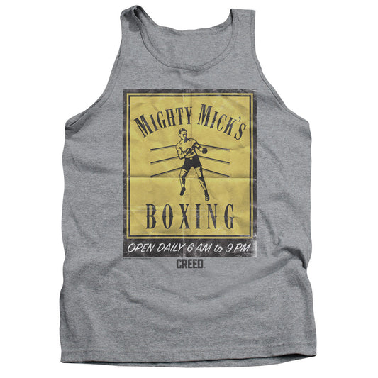 Creed Micks Poster Mens Tank Top Shirt Athletic Heather Officially Licensed