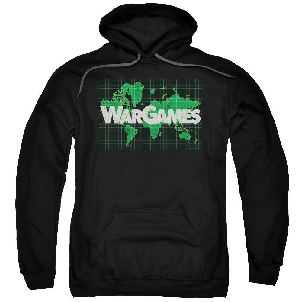 Wargames Game Board Mens Hoodie Black Officially Licensed