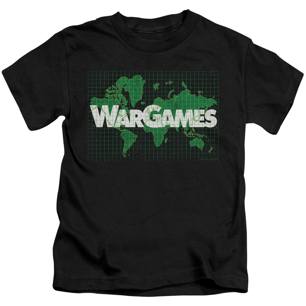 WarGames Game Board Juvenile Kids Youth T Shirt Black Officially Licensed