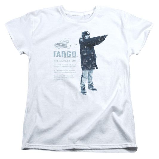Fargo This Is A True Story Womens T Shirt White Officially Licensed