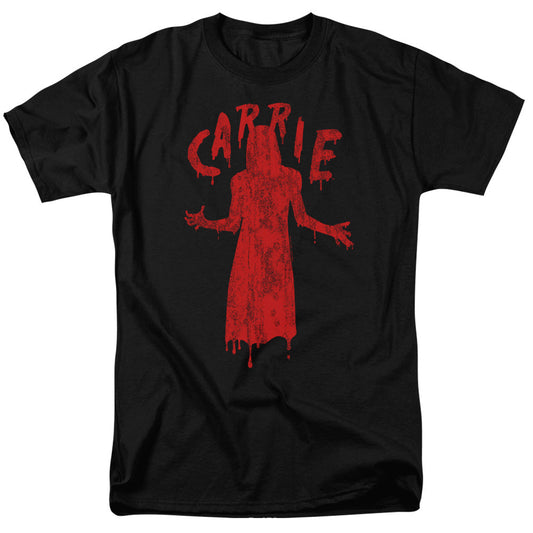 Carrie Silhouette Mens T Shirt Black Officially Licensed