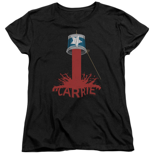 Carrie Bucket Of Blood Womens T Shirt Black Officially Licensed