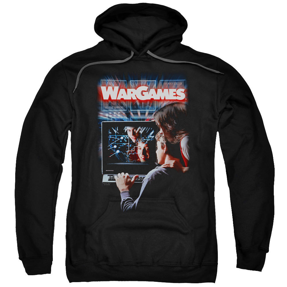 Wargames Poster Mens Hoodie Black Officially Licensed