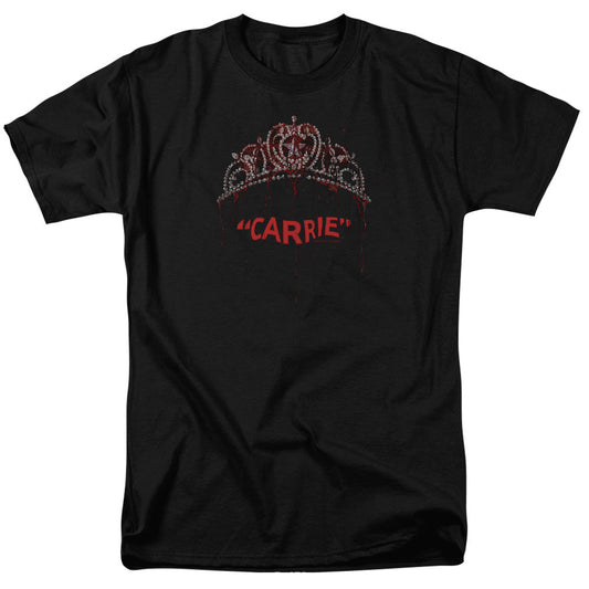Carrie Prom Queen Mens T Shirt Black Officially Licensed