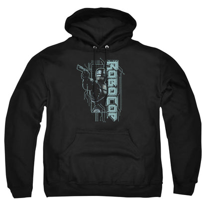 Robocop Murphy Split Mens Hoodie Black Officially Licensed