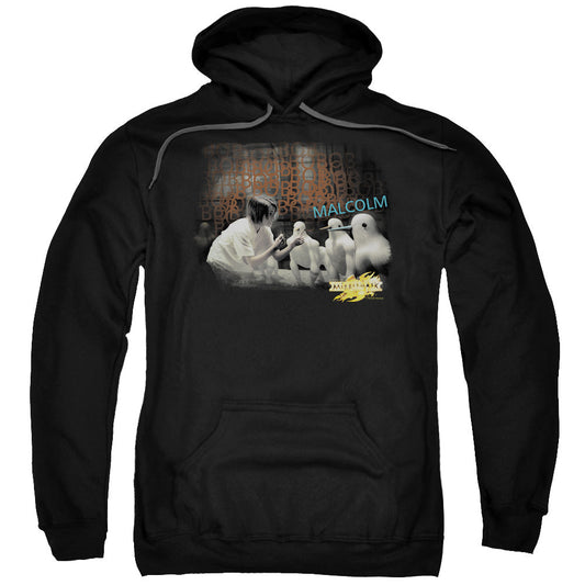 Mirrormask Bob Malcolm Mens Hoodie Black Officially Licensed