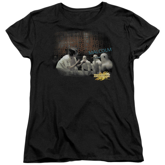 Mirrormask Bob Malcolm Womens T Shirt Black Officially Licensed