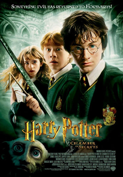 Harry Potter and The Chamber of Secrets Game & Movie Bundle (Playstation 2)