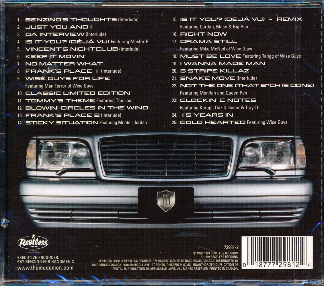 Made Men - Classic Limited Edition [1999 New CD]