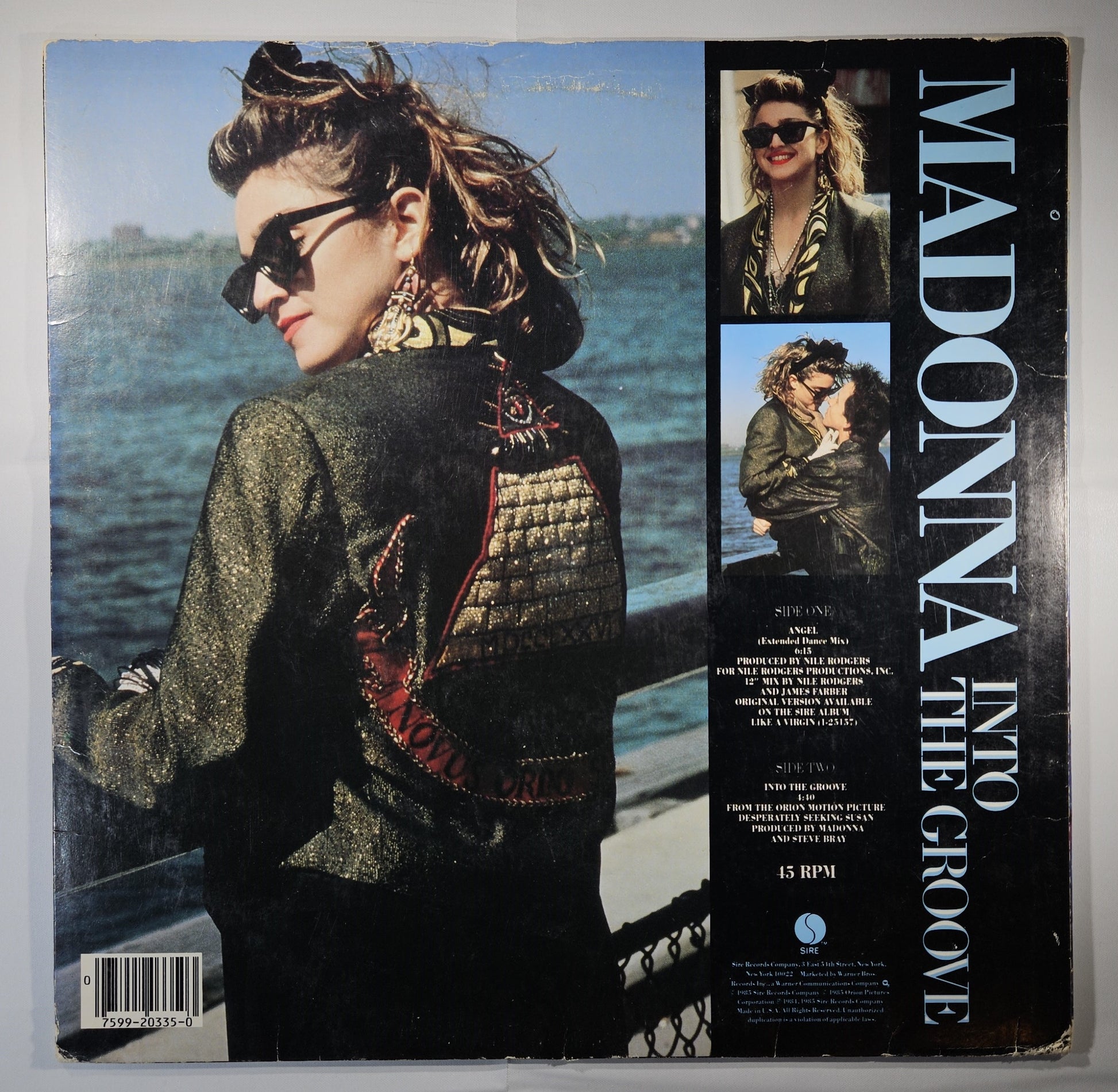 Madonna - Angel [1985 Allied Pressing 45RPM] [Used Vinyl Record 12" Single]