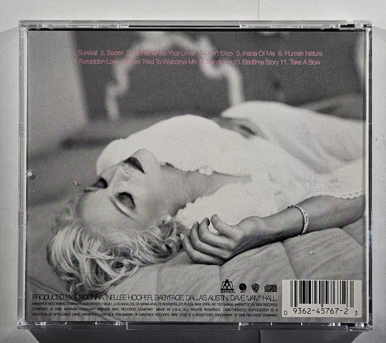 Madonna - Bedtime Stories [1991 Allied Pressing] [Used CD]