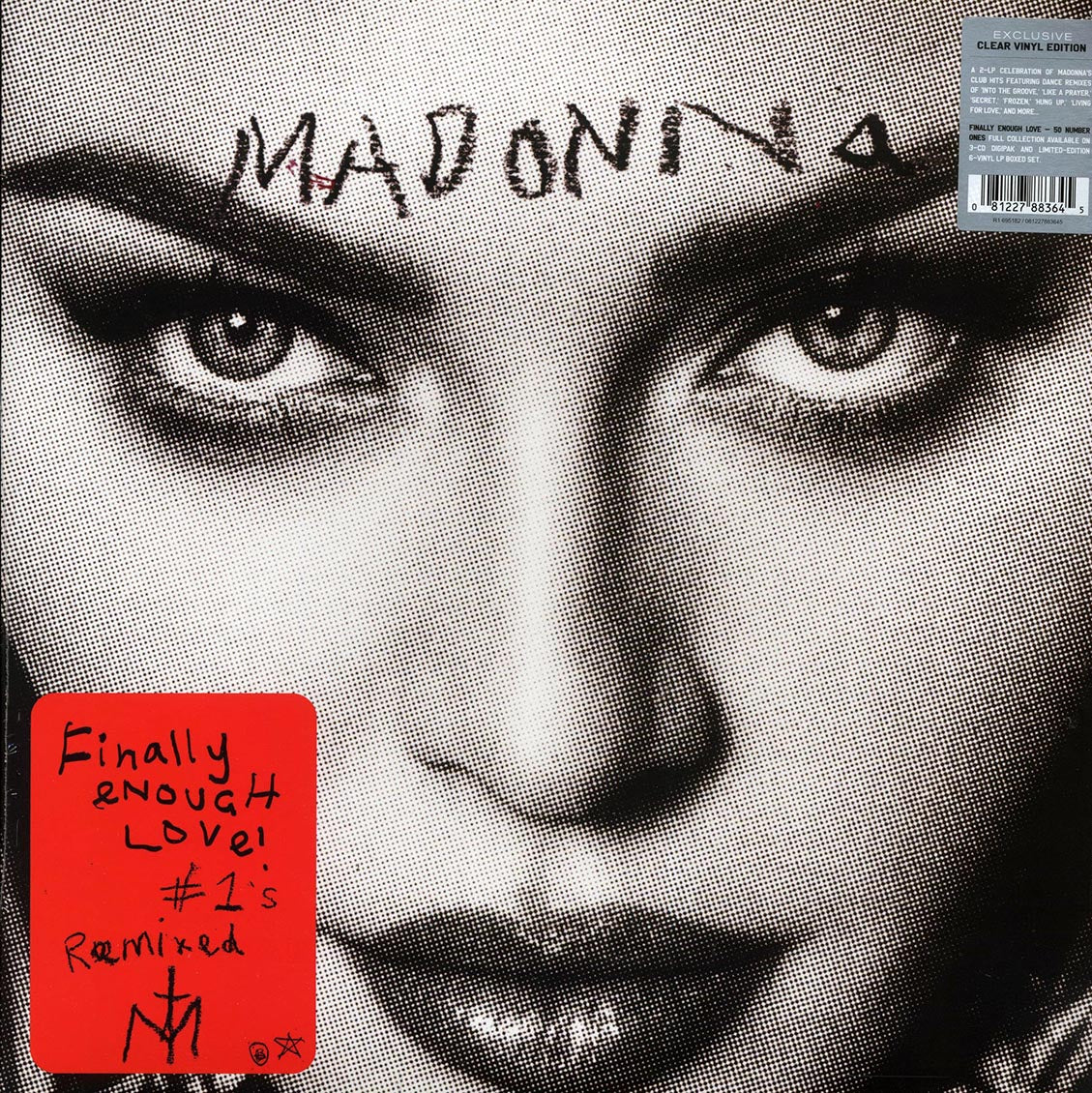 Madonna - Finally Enough Love [2022 Compilation Remastered Clear] [New Double Vinyl Record]