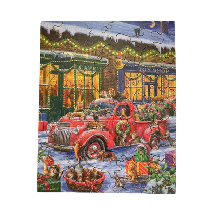 Magic Time 40 Piece Mini Wooden Jigsaw Puzzle Geek Toys