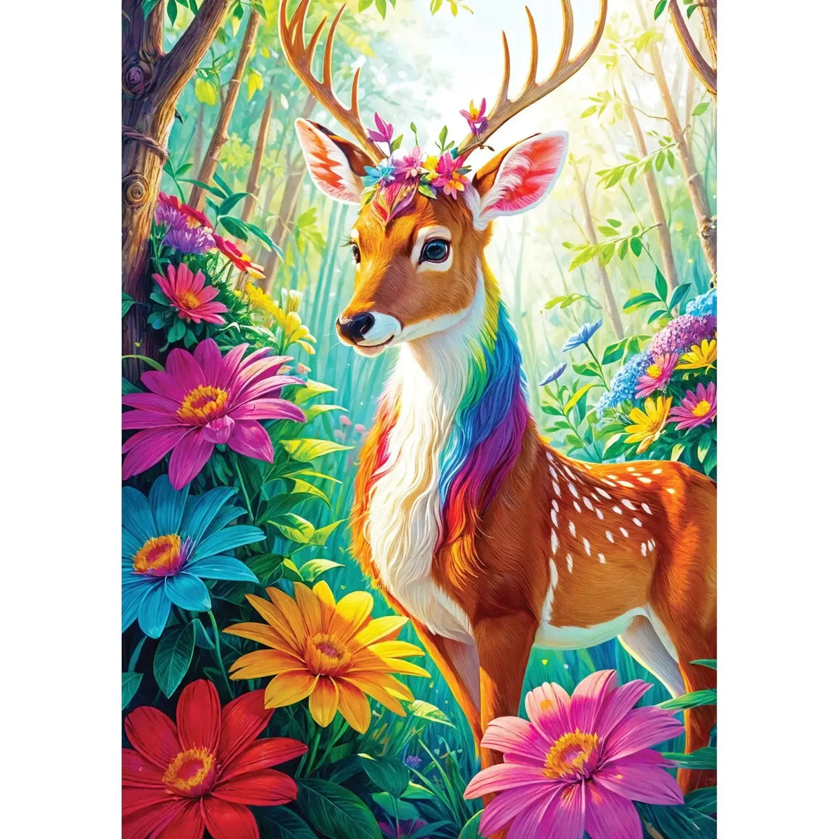 Magical Deer 1000 Piece Jigsaw Puzzle Enjoy