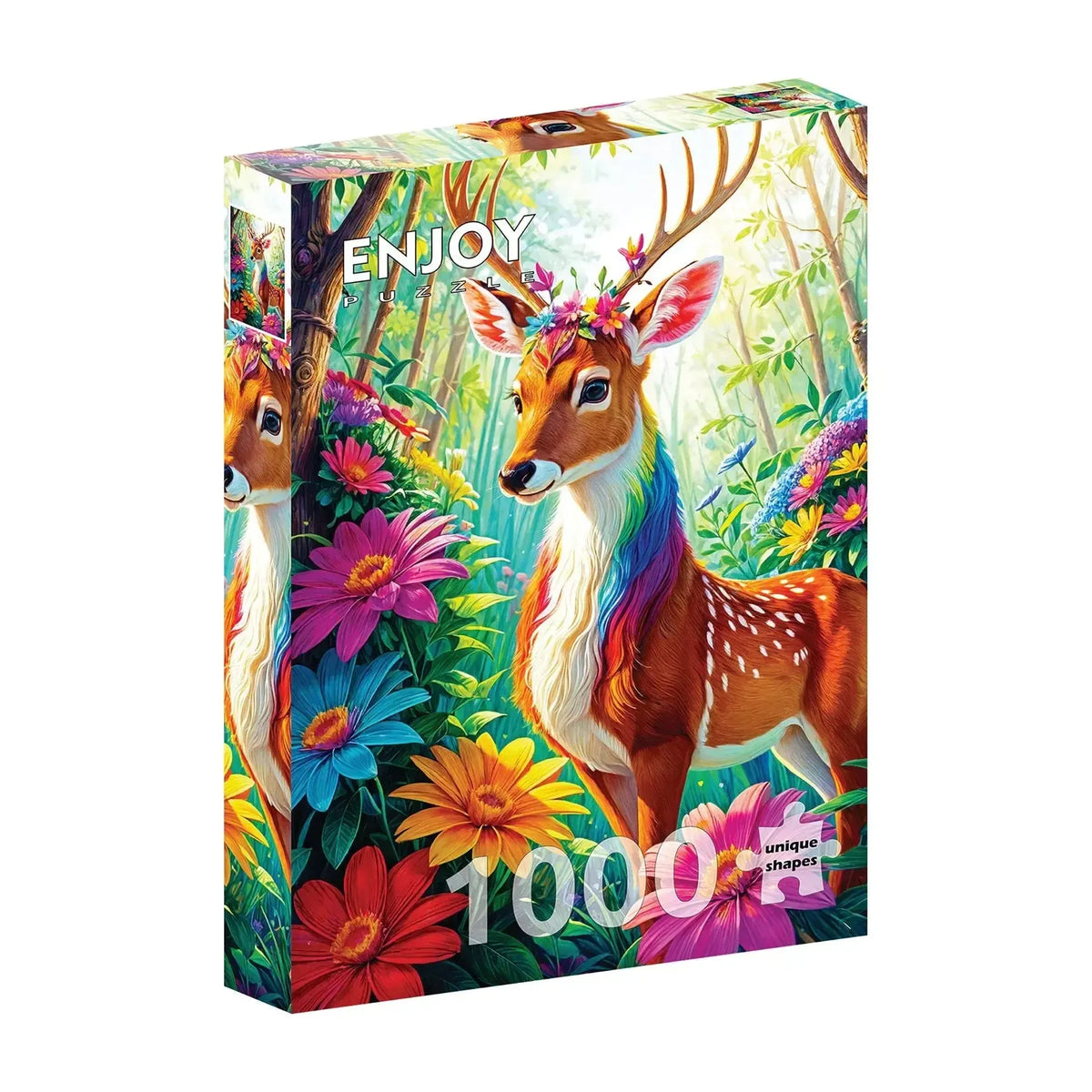 Magical Deer 1000 Piece Jigsaw Puzzle Enjoy