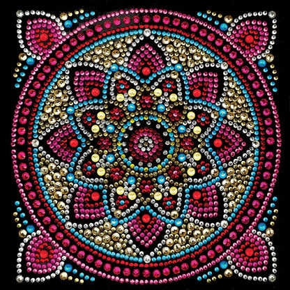 Mandala Crystal Art Card Kit Craft Buddy