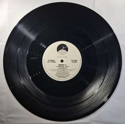 Marc V. - Powerful Love [1989 Promo] [Used Vinyl Record 12" Single]