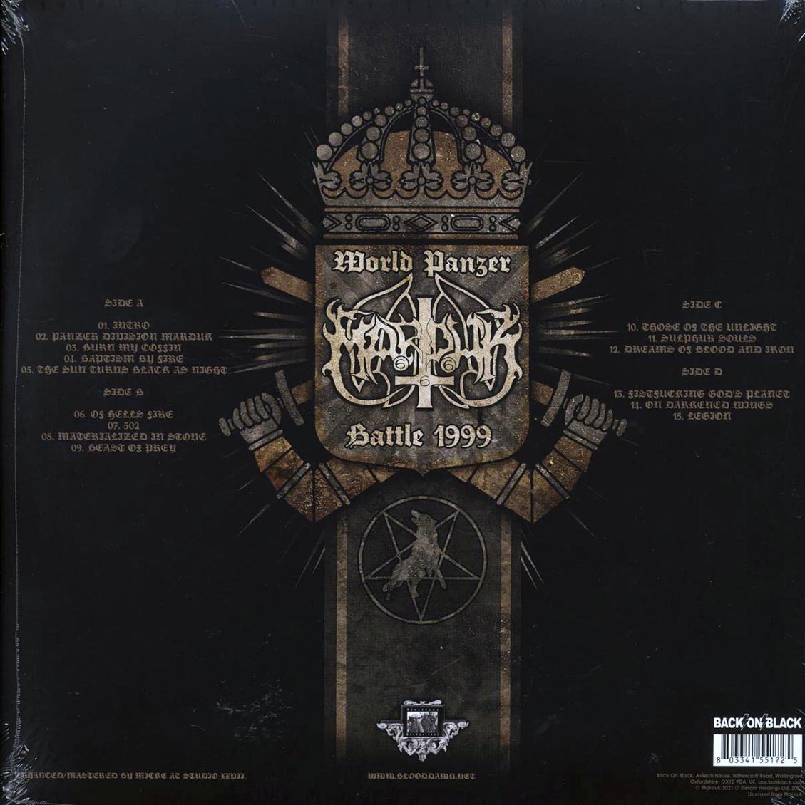 Marduk - World Panzer Battle 1999 [2022 Reissue] [New Double Vinyl Record LP]
