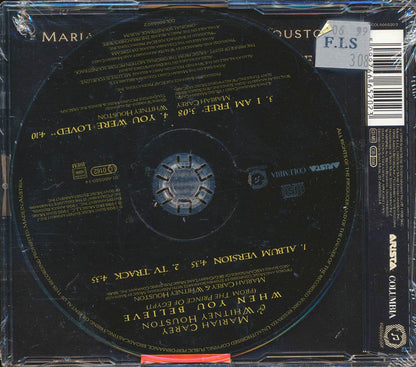 Mariah Carey & Whitney Houston - When You Believe (From The Prince of Egypt) [1998 New CD Single]