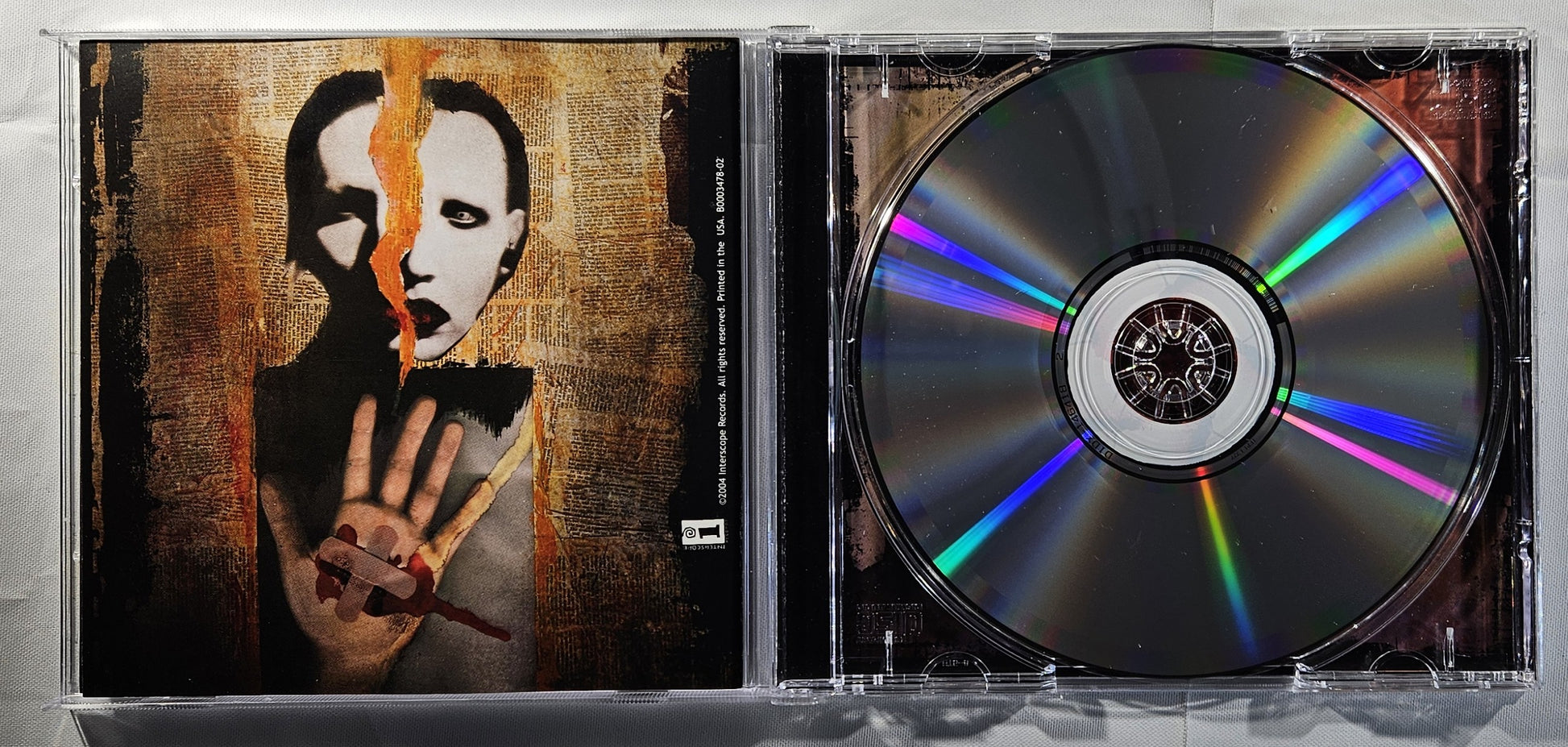 Marilyn Manson - Lest We Forget - The Best Of [2004 Compilation] [Used CD]