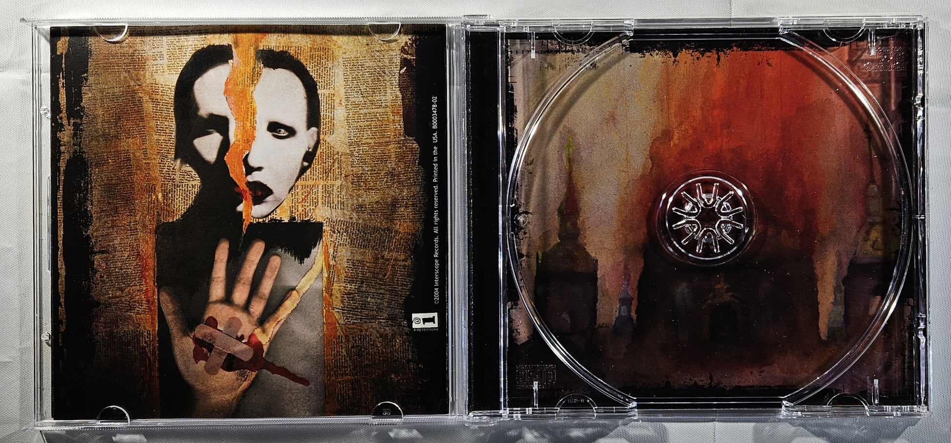 Marilyn Manson - Lest We Forget - The Best Of [2004 Compilation] [Used CD]