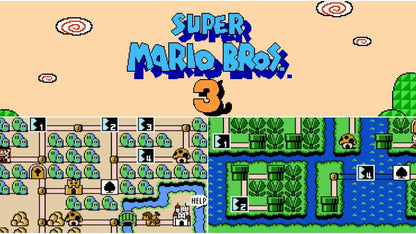 Super Mario Bros 3 NES Game Nintendo Entertainment System 1990