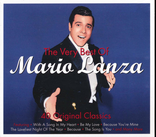 Mario Lanza - The Very Best of Mario Lanza [2015 Compilation] [New Double CD]