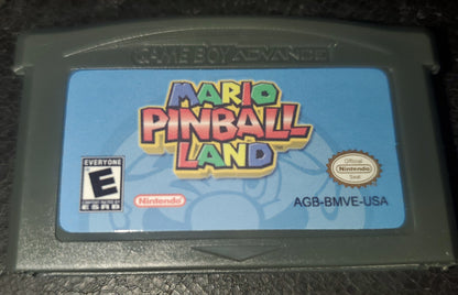 Mario Pinball Land GBA Video Game Cartridge Game Boy Advance 2004