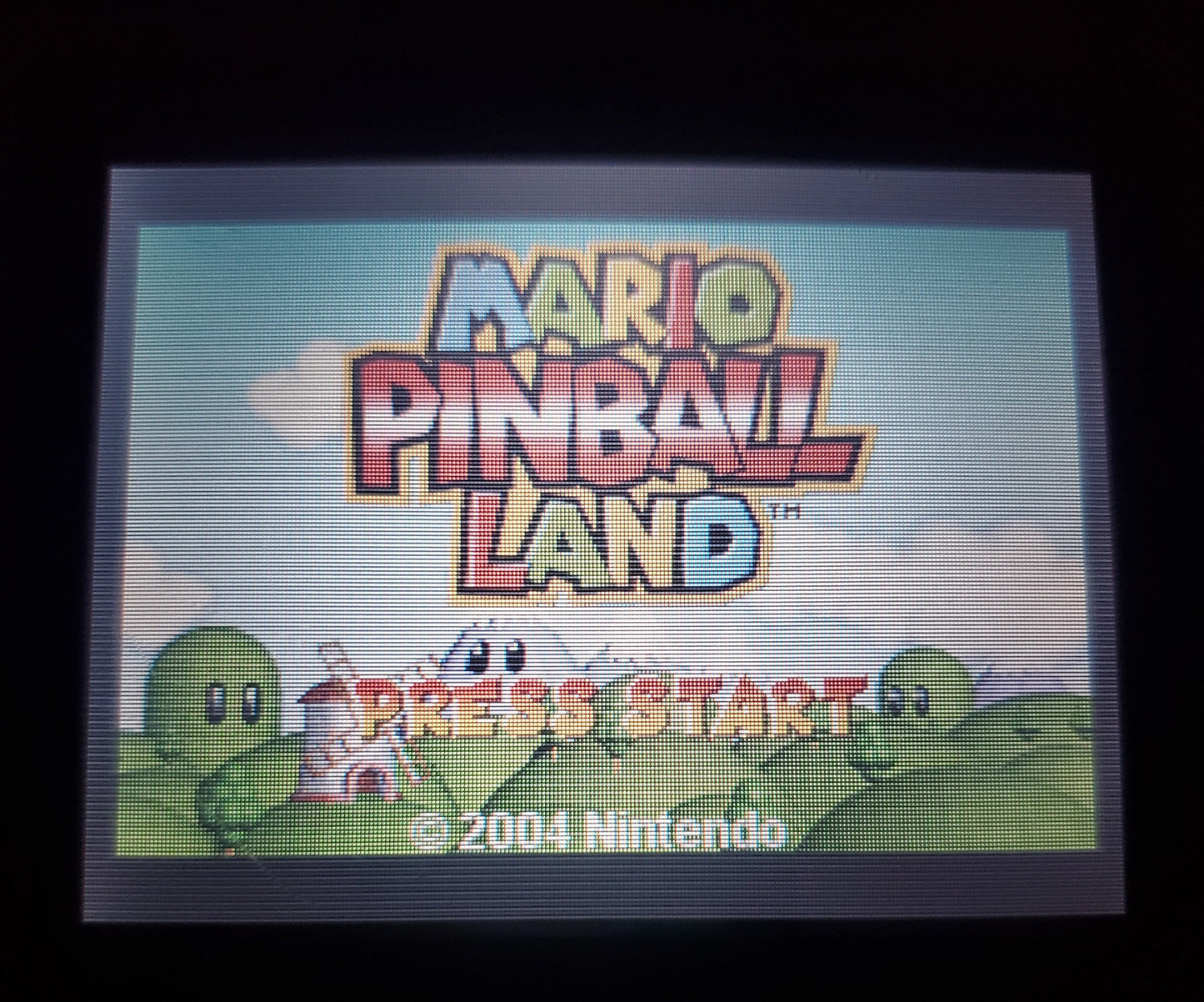 Mario Pinball Land GBA Video Game Cartridge Game Boy Advance 2004