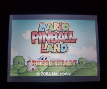 Mario Pinball Land GBA Video Game Cartridge Game Boy Advance 2004