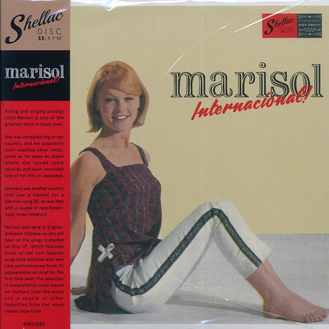 Marisol - Marisol Internacional! [2022 Compilation] [New Vinyl Record LP]