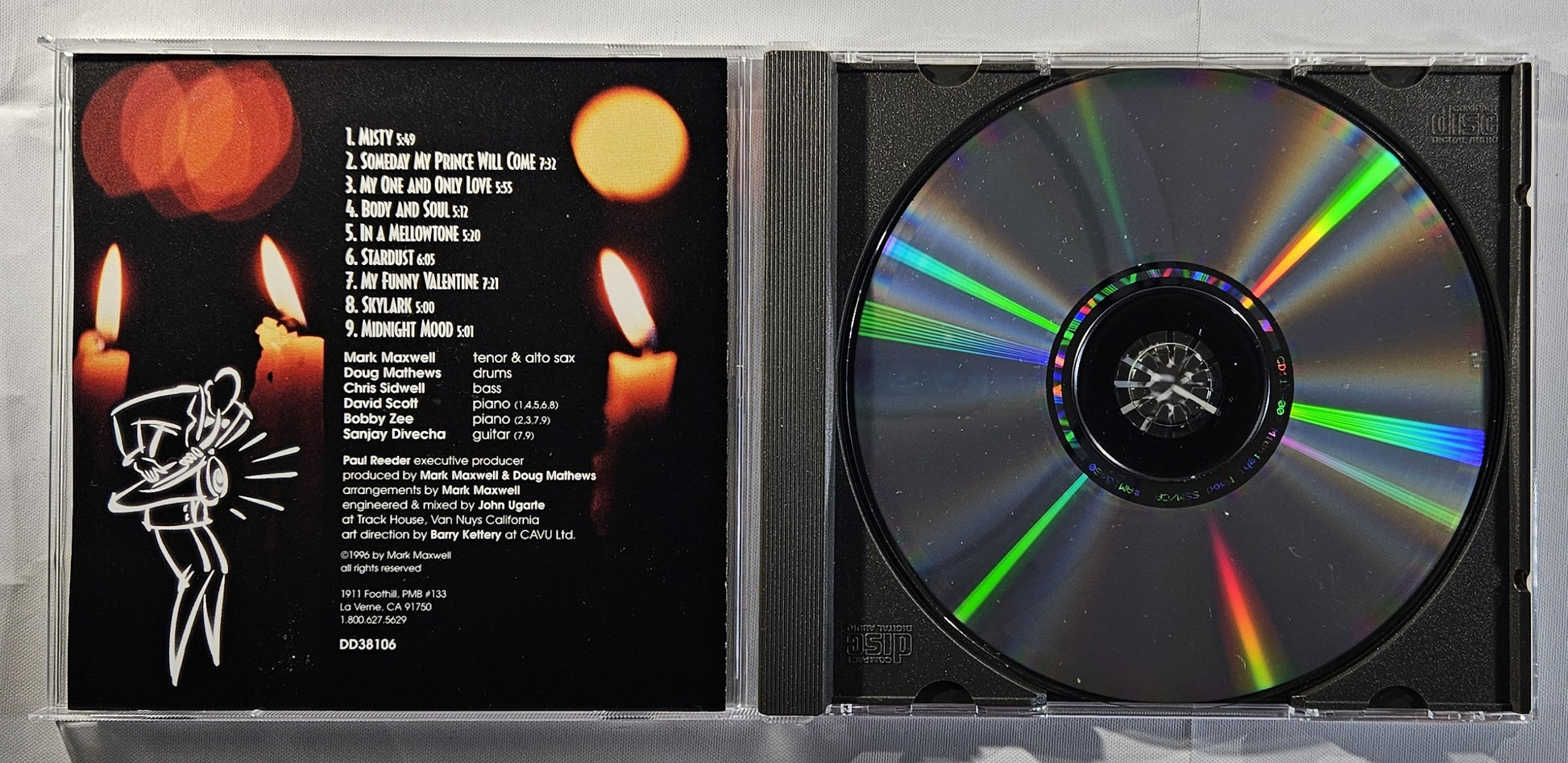 Mark Maxwell - Midnight Mood [1996 Used CD]