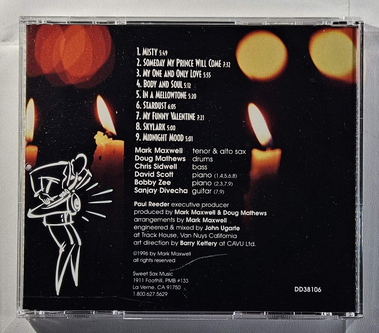 Mark Maxwell - Midnight Mood [1996 Used CD]