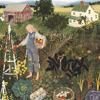 Market Gardener by Loré Pemberton 100 Piece Mini Jigsaw Puzzle NYPC