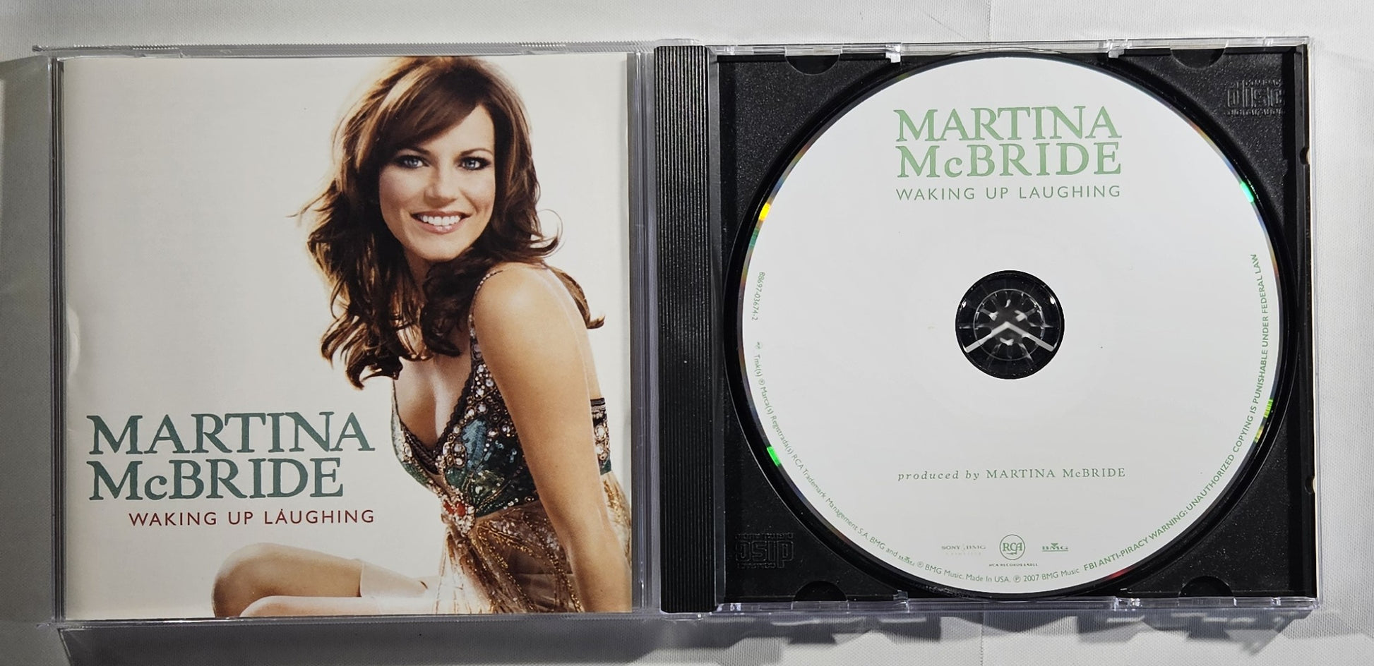 Martina McBride - Waking Up Laughing [2007 Used CD]