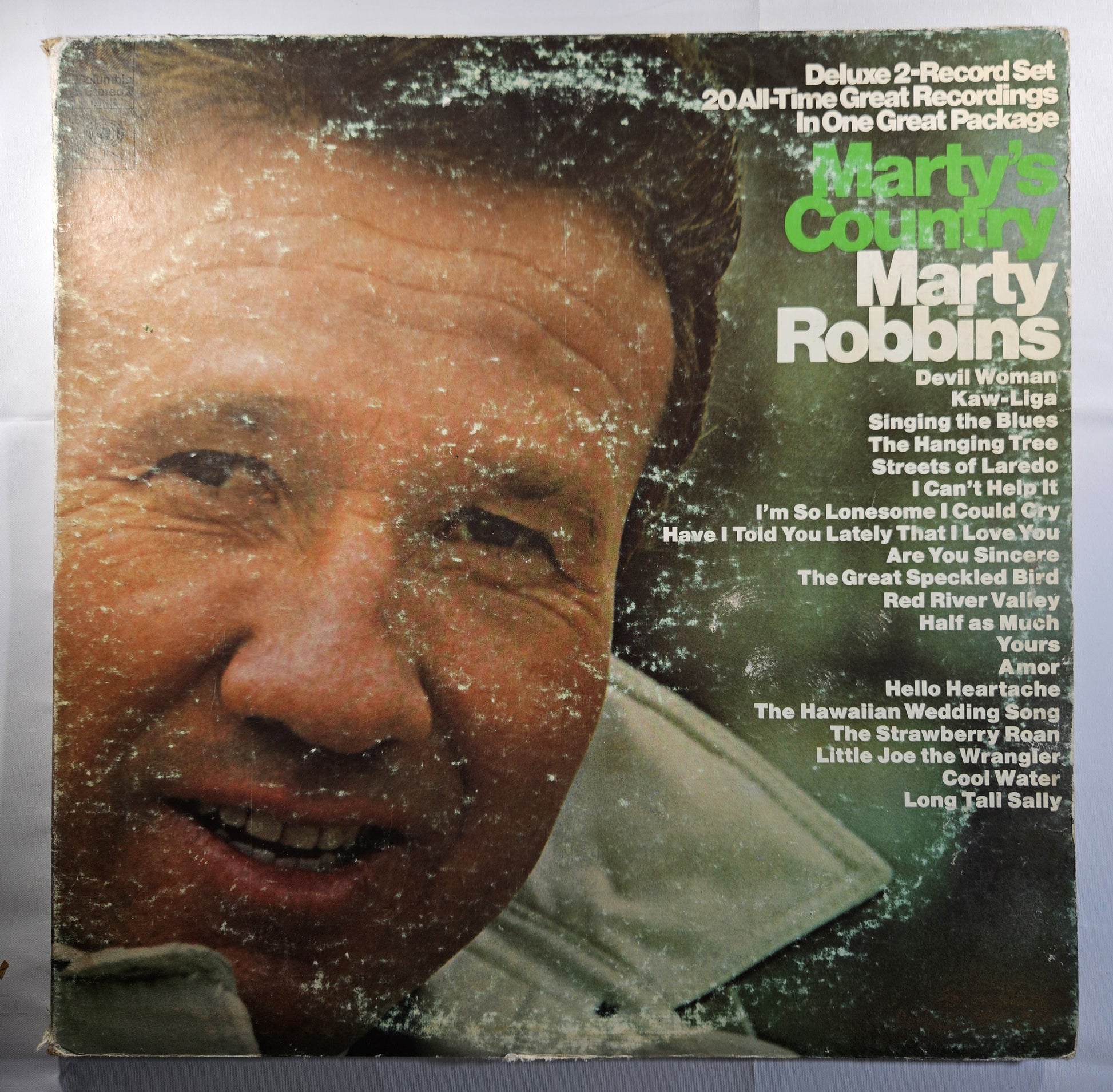 Marty Robbins - Marty's Country [1969 Compilation Santa Maria Press] [Used Double Vinyl Record LP]