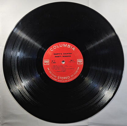 Marty Robbins - Marty's Country [1969 Compilation Santa Maria Press] [Used Double Vinyl Record LP]