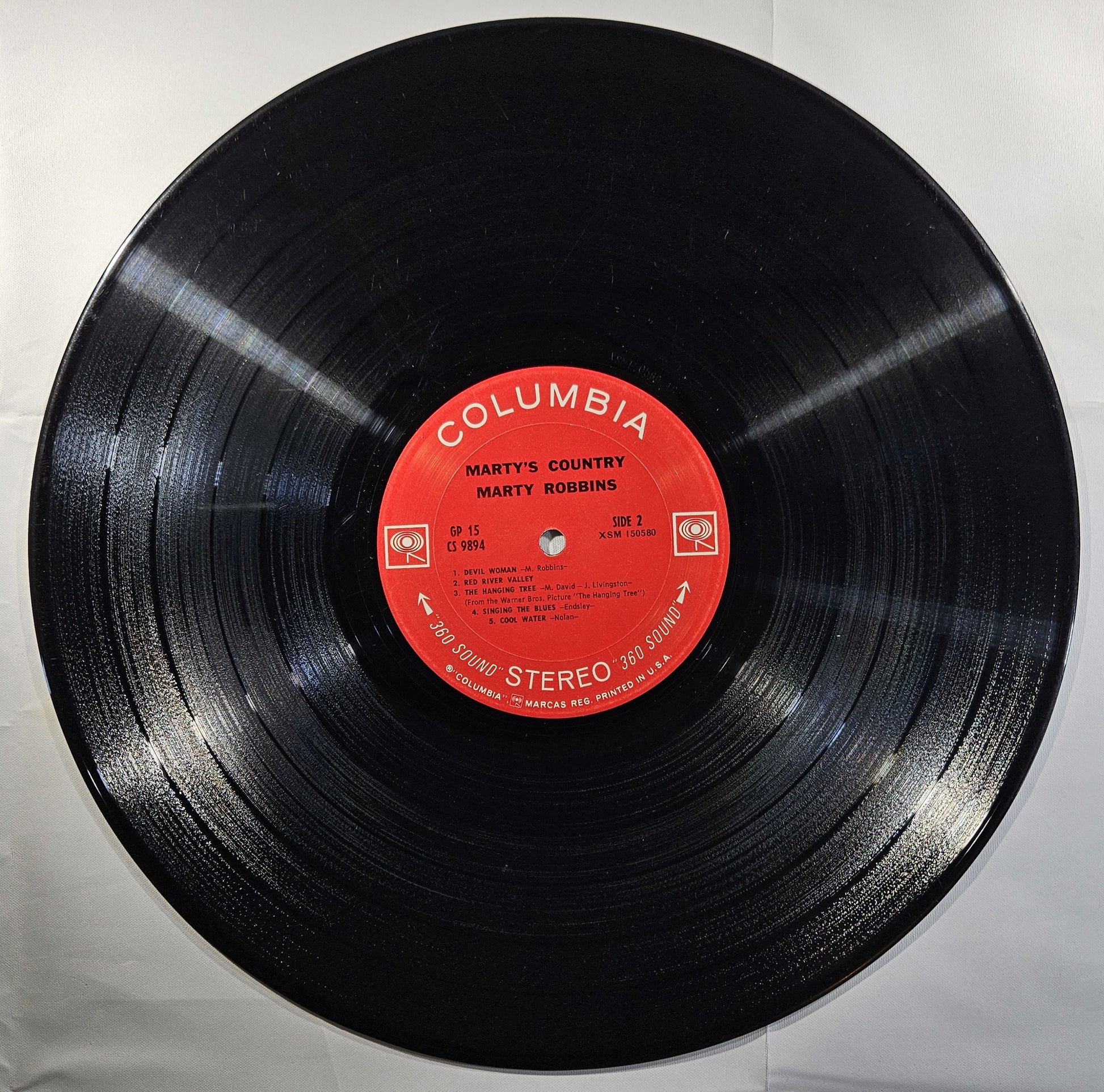 Marty Robbins - Marty's Country [1969 Compilation Santa Maria Press] [Used Double Vinyl Record LP]