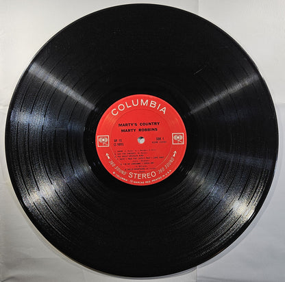 Marty Robbins - Marty's Country [1969 Compilation Santa Maria Press] [Used Double Vinyl Record LP]