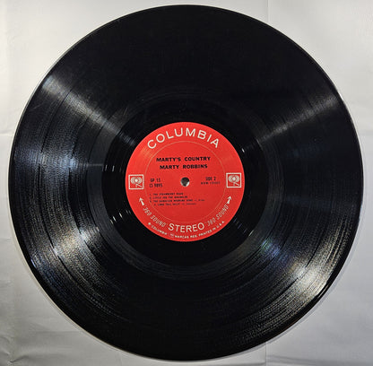 Marty Robbins - Marty's Country [1969 Compilation Santa Maria Press] [Used Double Vinyl Record LP]