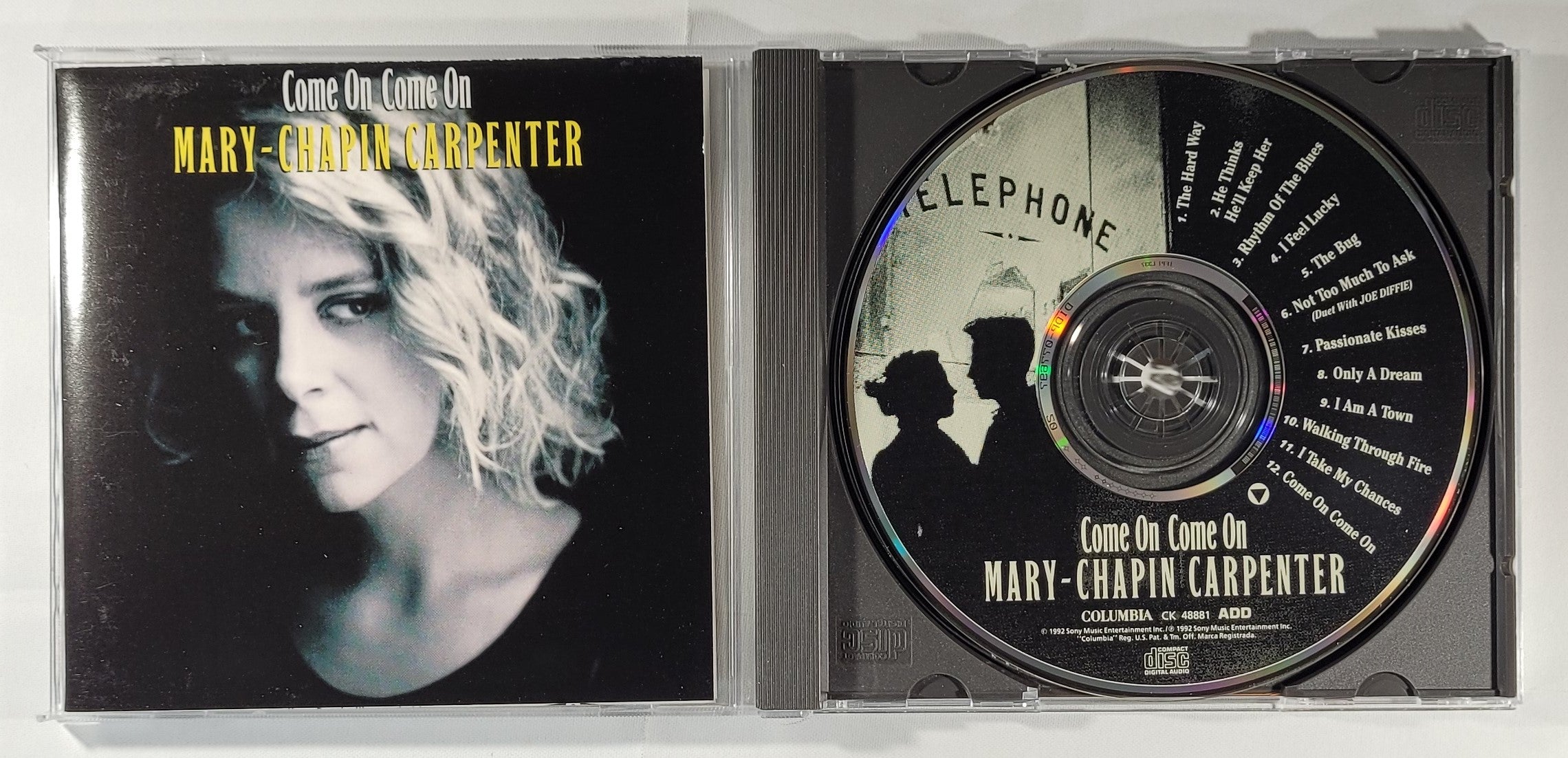 Mary-Chapin Carpenter - Come on Come On [1992 Used CD] [C] – Pure